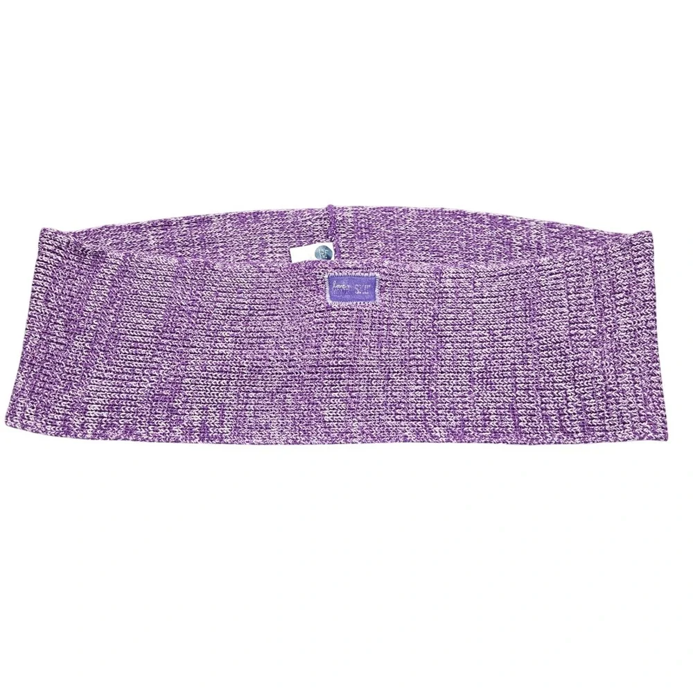 Love Your Melon Minnesota Vikings SKOL Purple Knit Scarf NFL Winter Accessory